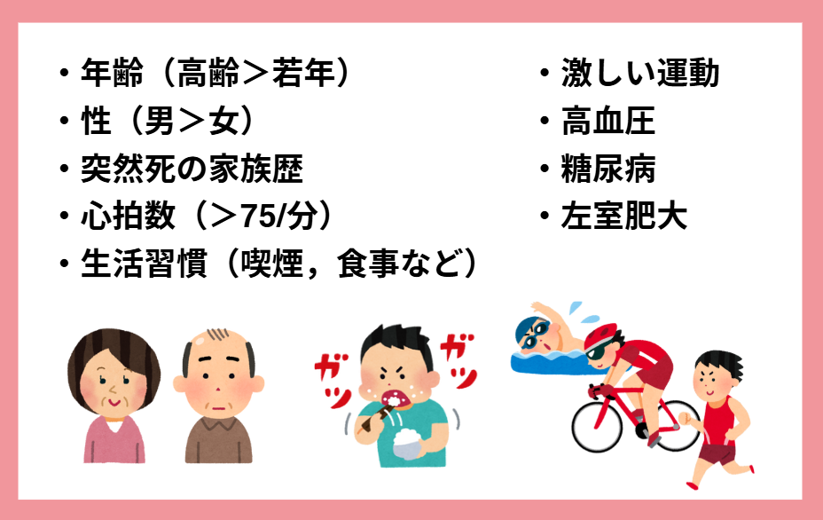 40代50代突然死共通点