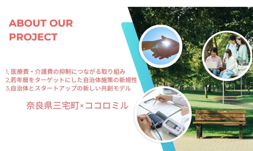 奈良県三宅町×ココロミル