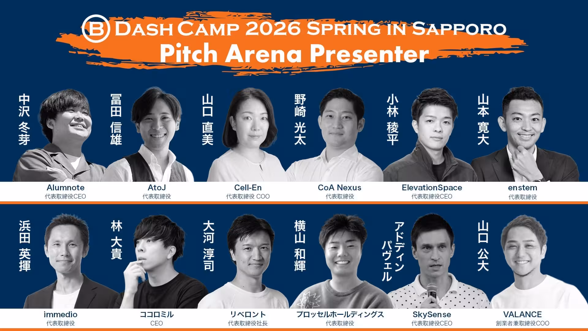 B Dash Camp 2026 Spring in Sapporo